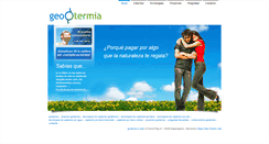 Desktop Screenshot of geo-termia.com