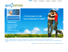 Tablet Screenshot of geo-termia.com